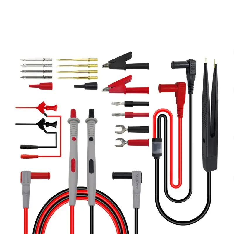 Digital Multimeter Probes Test Probes Leads Replaceable Needles Kits Clearance Cable Wire Tips Alligator Clip