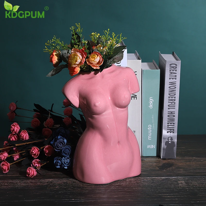 Скандинавский портрет Керамическая скульптура украшение обнаженная женщины