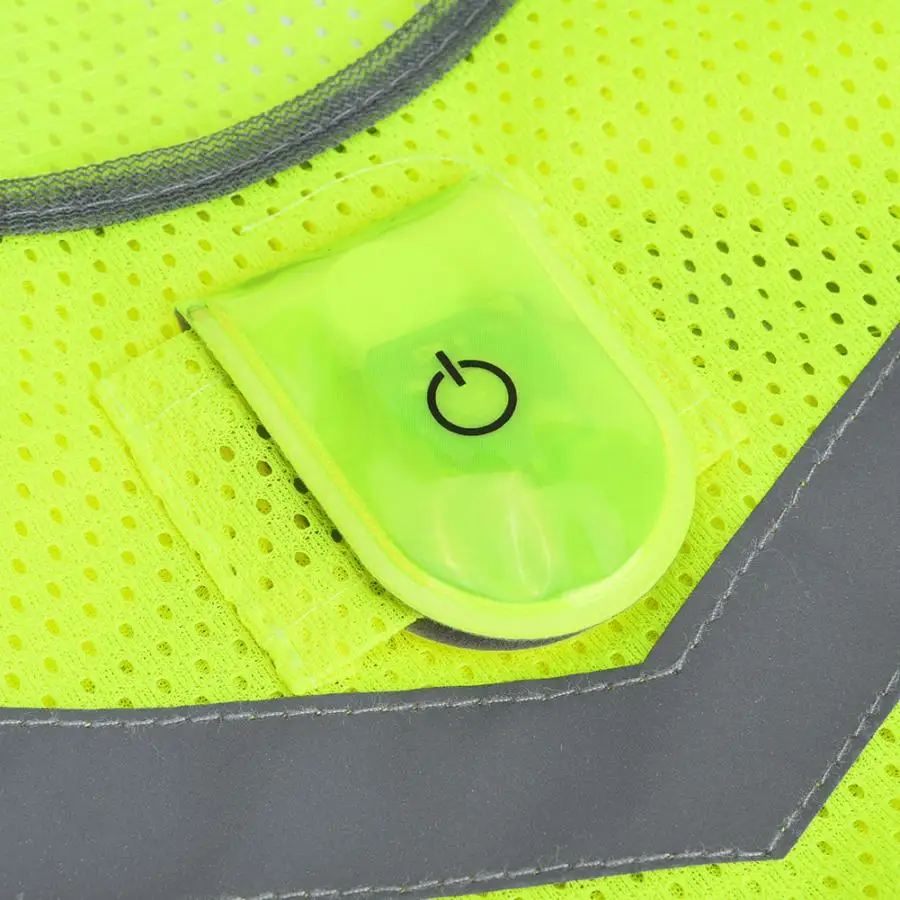 Светоотражающий жилет безопасности Быстросохнущий велосипедный с высокой