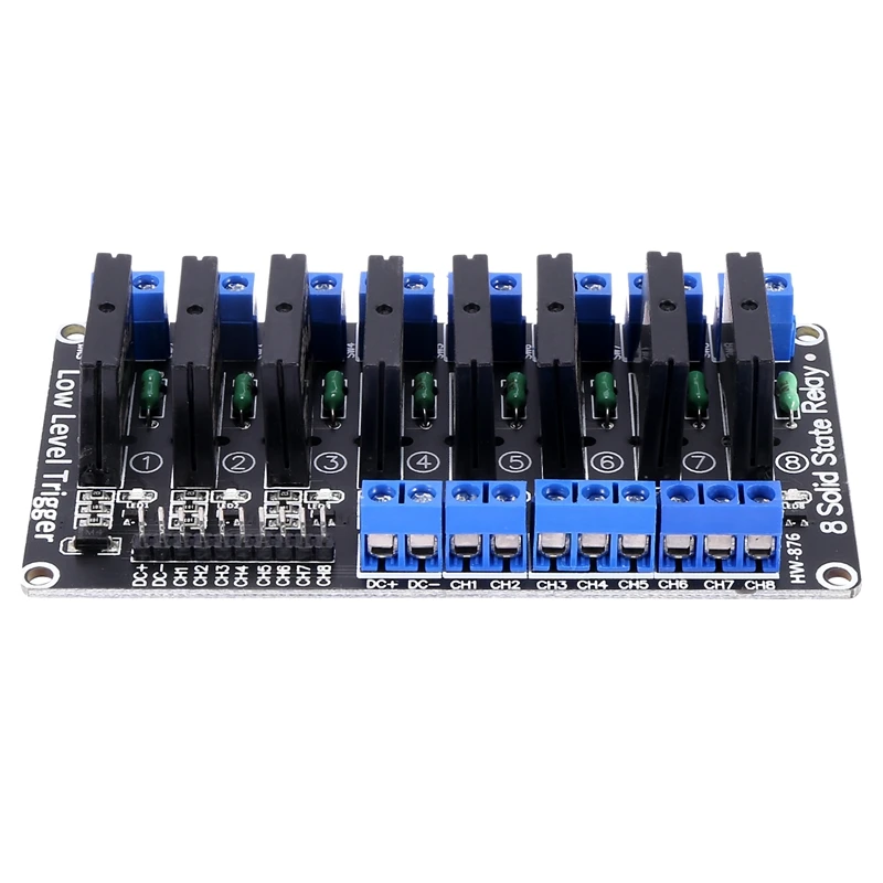 

5V Solid State Relay 5V Module 8 Way High And Low Trigger DC 8 Way