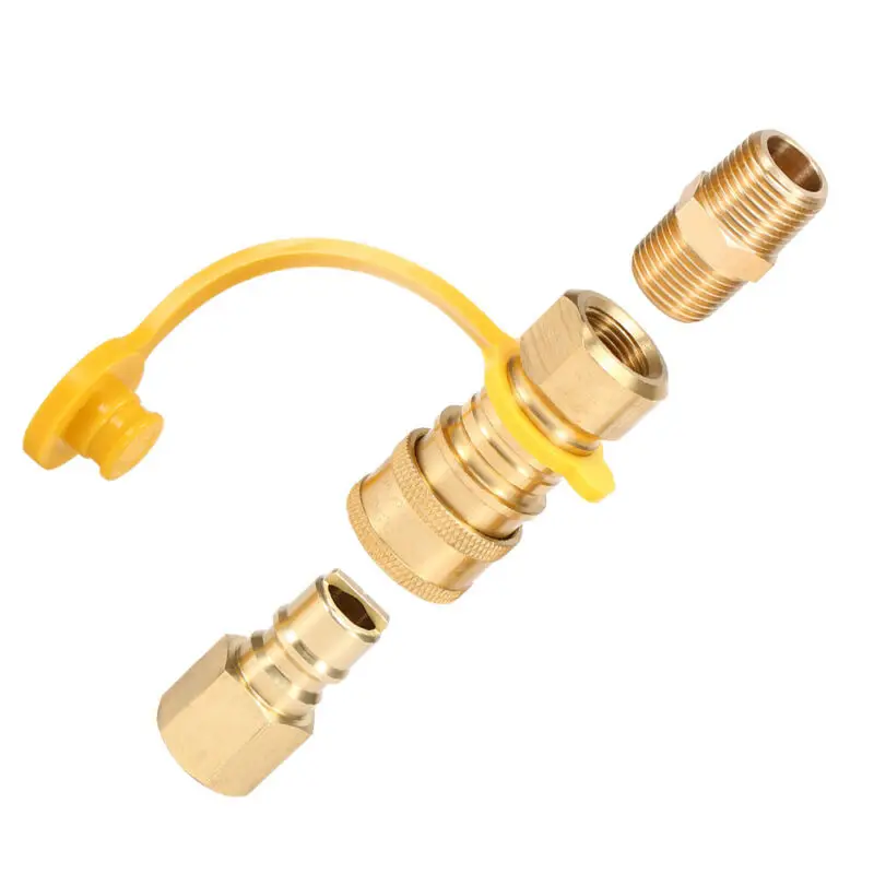 

Brass Connector 3/8-Inch Gas Quick Fittings Hose Connector Tool Elements