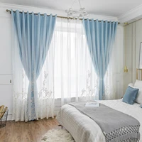 nordic modern minimalist light luxury shading princess children japanese foreign trade curtains for living dining room bedroom