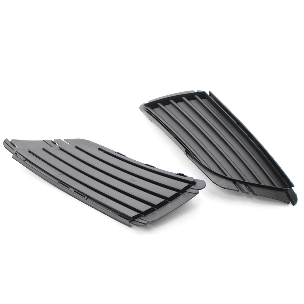 

ABS Plastic Black Front Bumper Fog Grille fog lamp Frame Fit for Vauxhall Corsa C 2003-2006 1Pair Left & Right Car Accessories