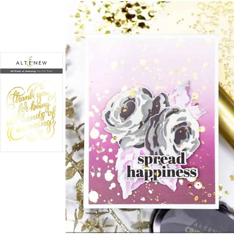 

All Kinds Of Amazing Hot Foil Plate New Arrival 2021 Metal Hot Foil Scrapbook Diary Decoration Handicraft Embossing Template