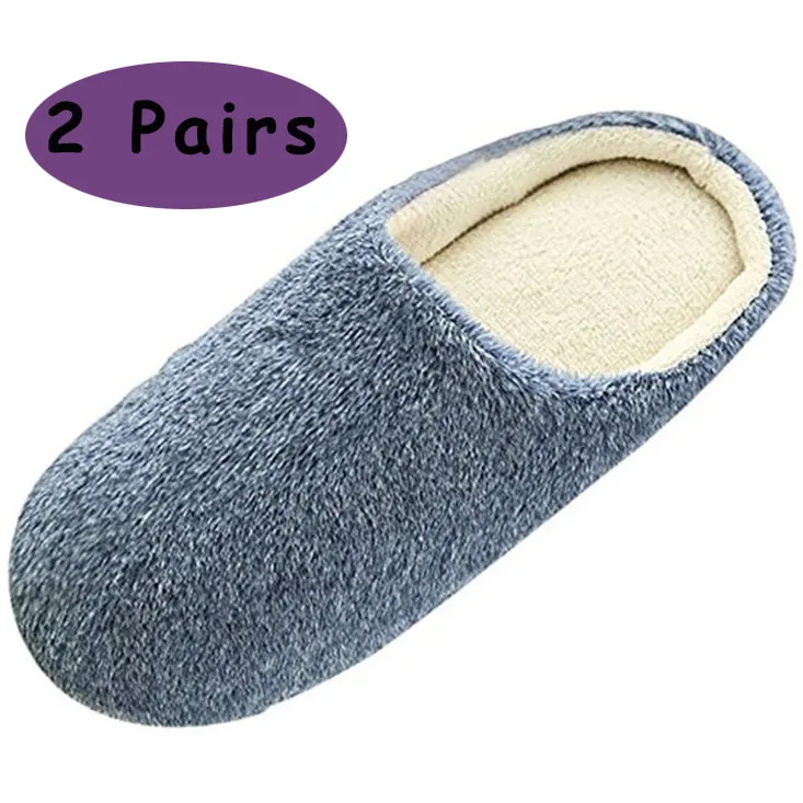 2 пары обуви женские домашние тапочки мужские на плоской подошве для отелей