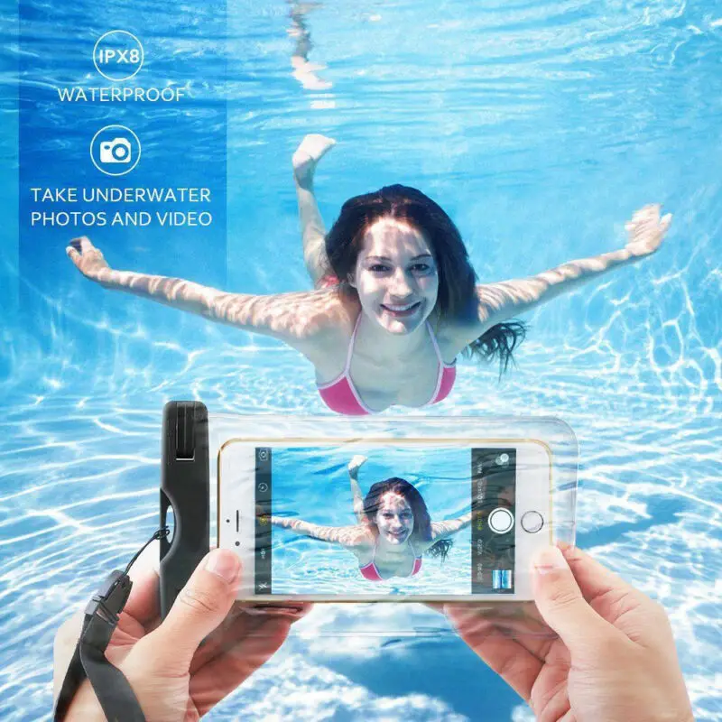 6-дюймовый водонепроницаемый чехол для мобильного телефона сумки iPhone 6/6s 7 Plus