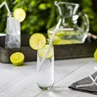 Одноразовые трубочки пластиковые питьевые индивидуально упакованные белый пластиковый Гибкая соломка однотонный Цвет кухонные столовые принадлежности