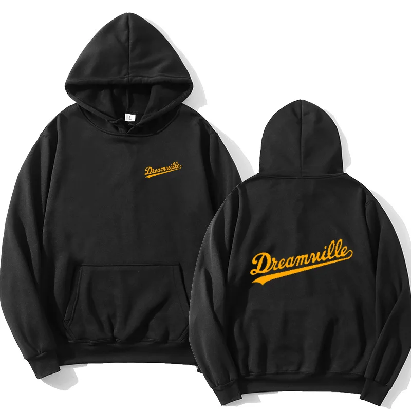 Хит продаж толстовка с капюшоном для мужчин в стиле хип хоп DREAMVILLE J Cole логотипом