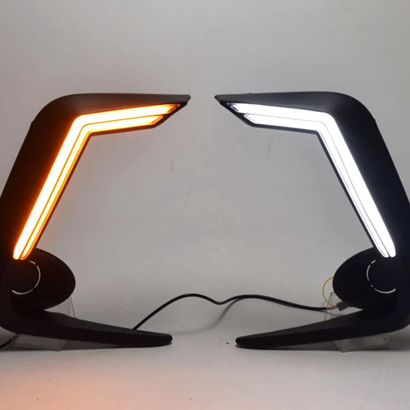 LED Daytime Light Running 12V Car DRL Waterproof ABS Daylight Bulb for Toyota Corolla 2020 |