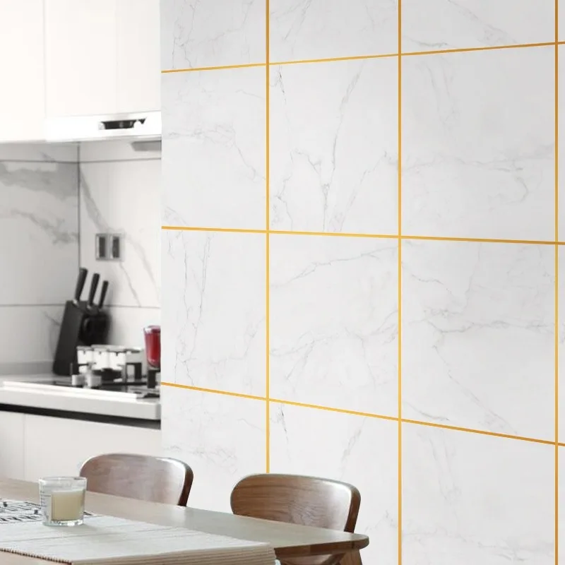 50 м самоклеящаяся плитка стикер водонепроницаемый настенный зазор