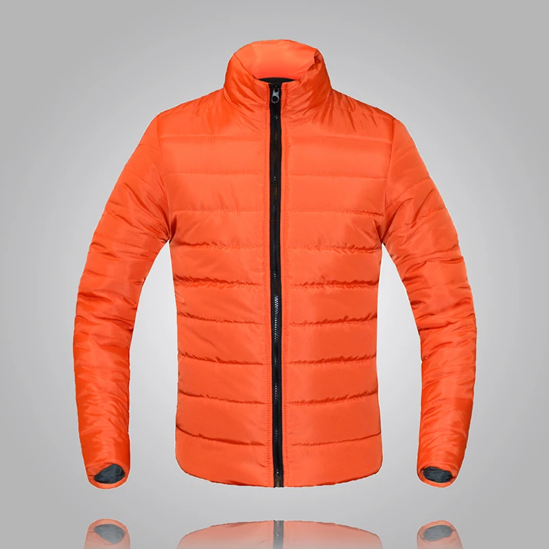 Мужская спортивная куртка водонепроницаемая однотонная зимний пуховик толстая