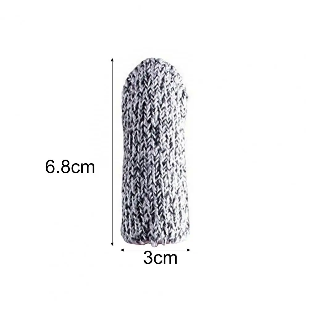 

5Pcs Level 5 Anti-cut Wear-resistant Finger Cots Thumb Protector for Work DIY for Work Sculpture Picker Fingertips Protector