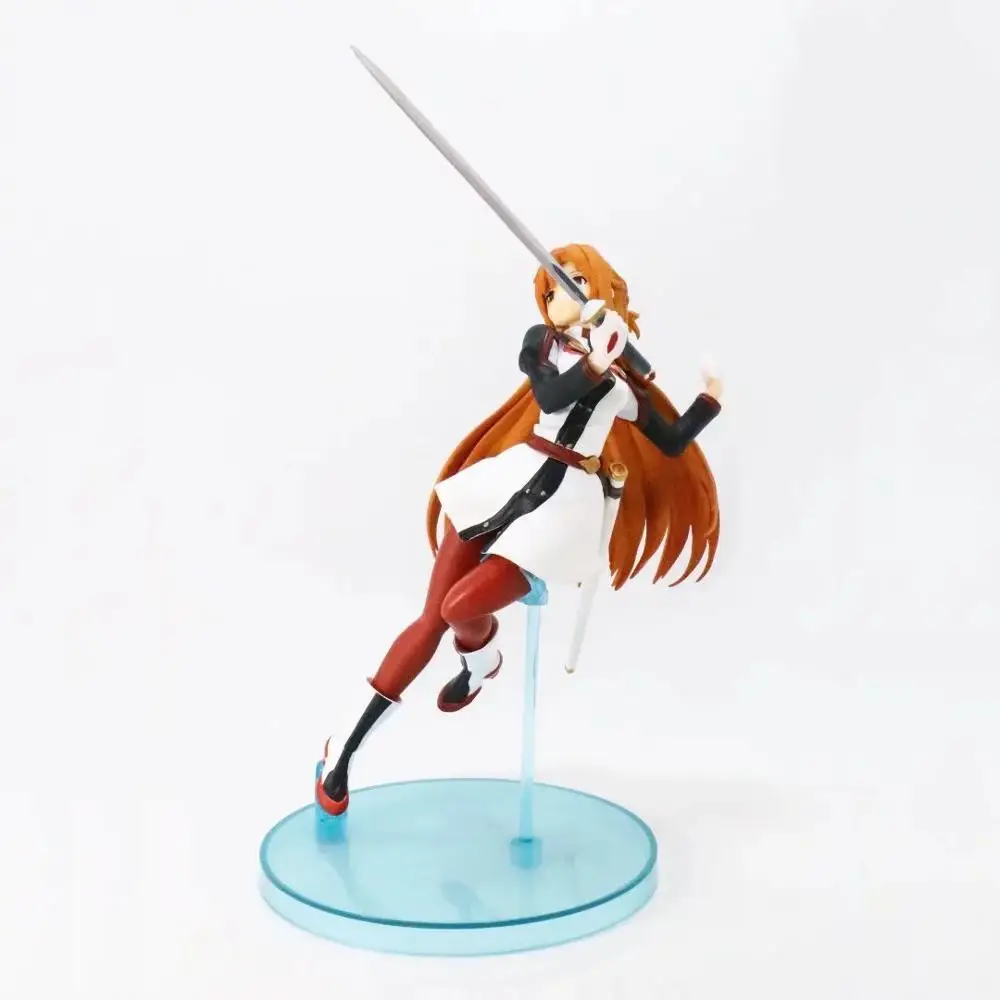 24 см меч искусство онлайн II Асуна Аниме Кукла мультяшная фигурка ПВХ