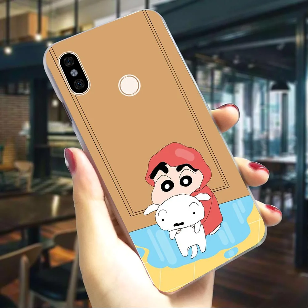 Чехол для телефона Xiaomi Mi 9T Pro Crayon Shinchan Japan Anime Case A1 A2 Lite 5X 6X 6 8 9 9se Mix 2S CC9E CC9 A3