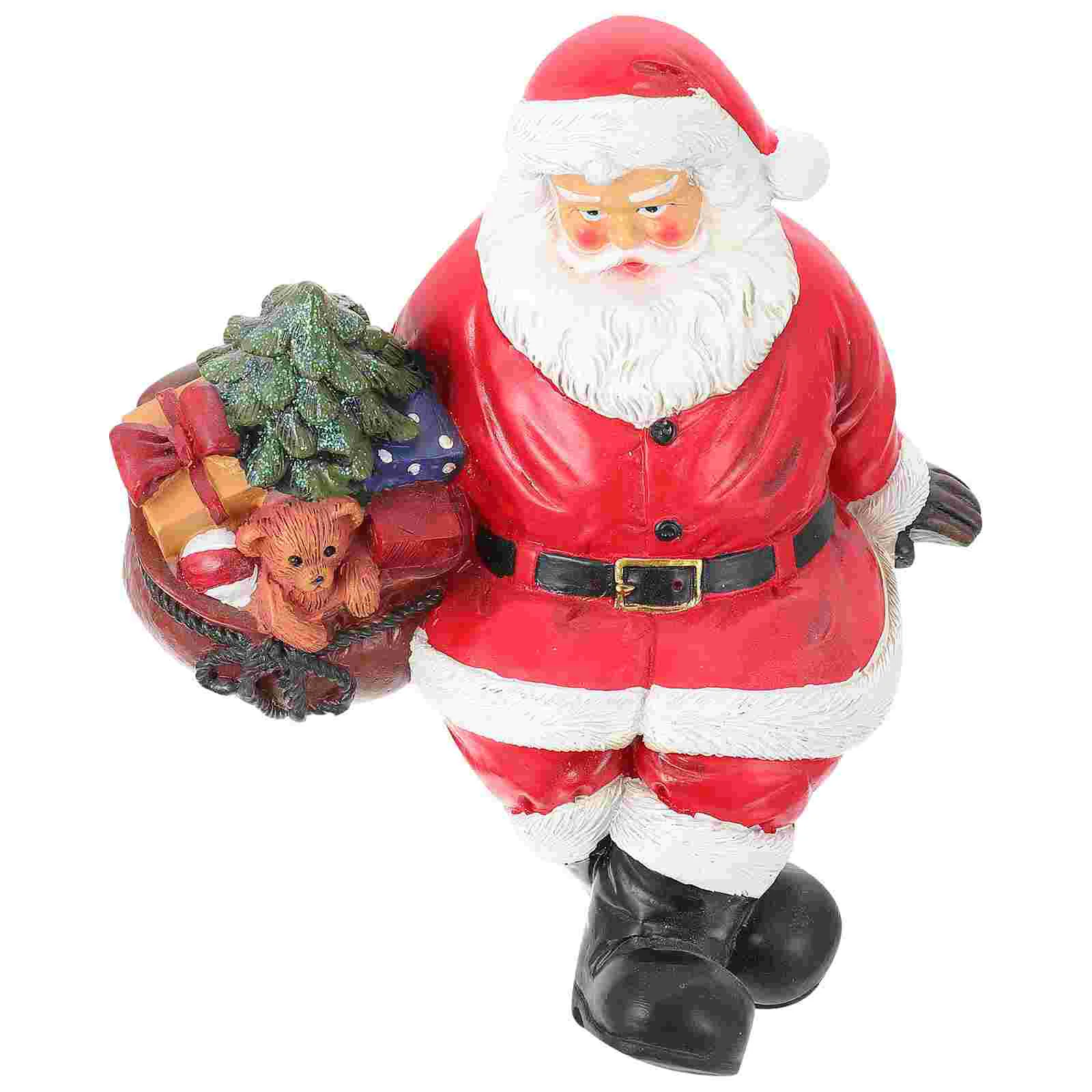 

Креативный ландшафт Санта-Клаус Рождественское украшение из смолы