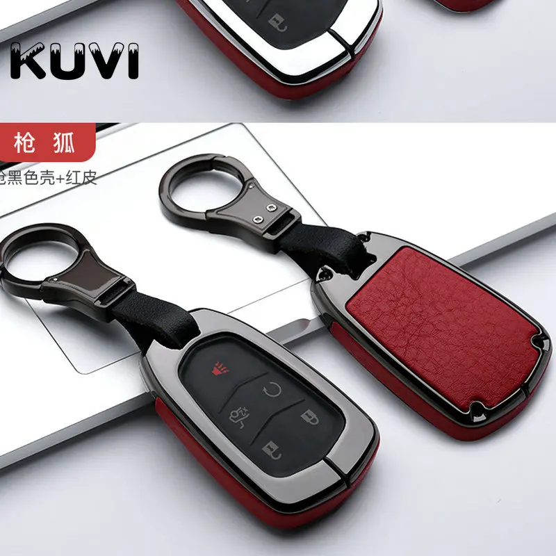 Чехол для ключей сумка-брелок Cadillac ESV Escalade CTS XTS SRX ATS 2015 2016 2017 2018 CT5 XT5 XT6