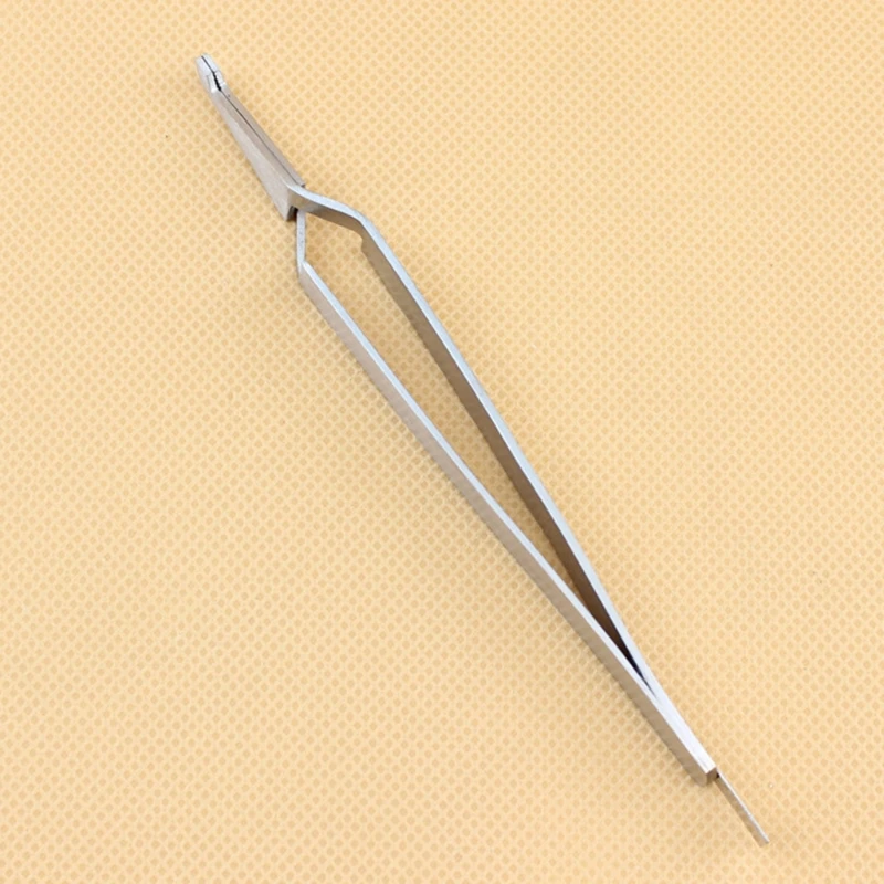 

Stainless Steel Dental Tweezer Plier Direct Bracket Holder Orthodontic Bonding