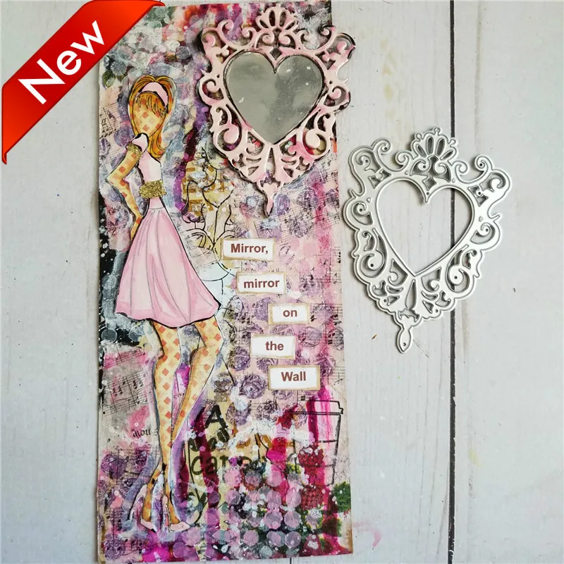 TTLIFE Вырубные штампы металлические сердце украшения Скрапбукинг альбом открытки