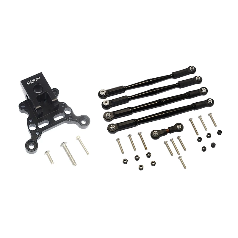 Racing Metal Front Fixed Mount for ARRMA 1/7 1/8 RC Car Black with Aluminum S2 Steel Tie Rods Set Silver | Игрушки и хобби