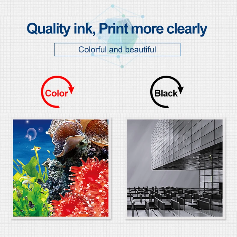 INKARENA 400 мл чернила + T0731 T0734 XL чернильный картридж для принтера Epson Stylus TX110 TX111 TX200 TX210