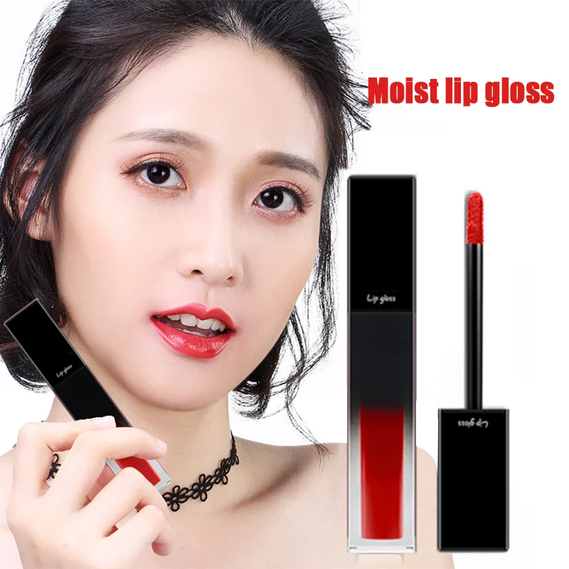 Женский макияж блеск для губ увлажняющая питательная жидкая помада инструмент
