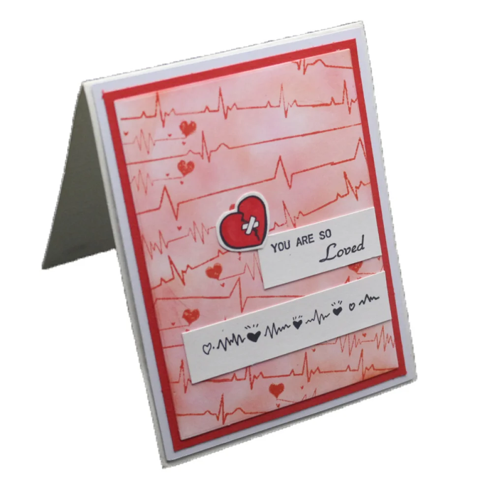 Грустные сердца прозрачные штампы для скрапбукинга волна прозрачный штамп