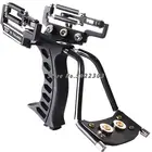 Охотничья Рогатка, лазерная Рогатка для рыбалки с резиновой лентой, катапульта, стрелы для рыбалки, стрелы, защитные перчатки для улицы, шарик для охоты