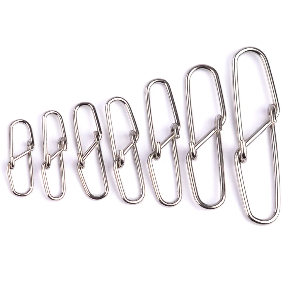 50 шт./лот 0 #-6 # рыболовные снасти коннектор для рыболовной приманки рукоятка с