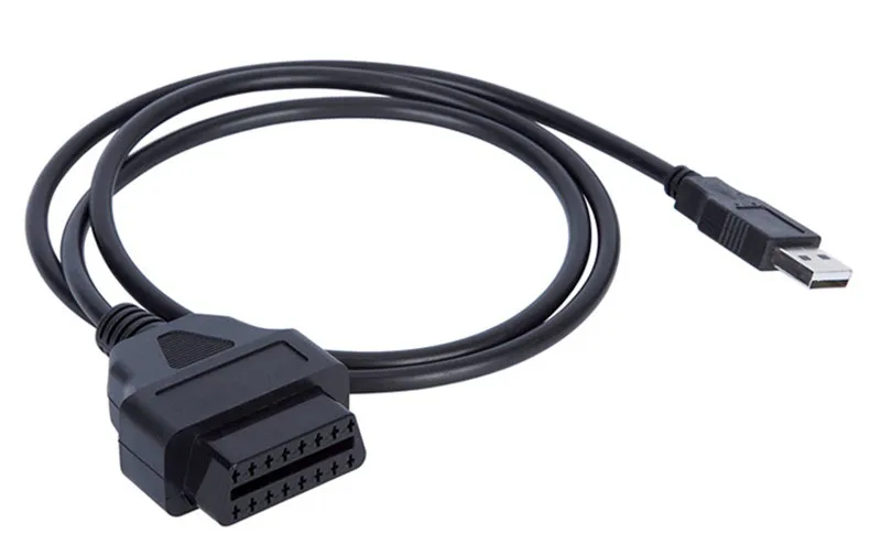 AZGIANT автомобильный OBD2 Женский к USB кабель для вождения компьютера OBD