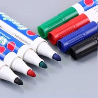 hot sales 10pcs erasable whiteboard markers drawing painting pens school office stationery
