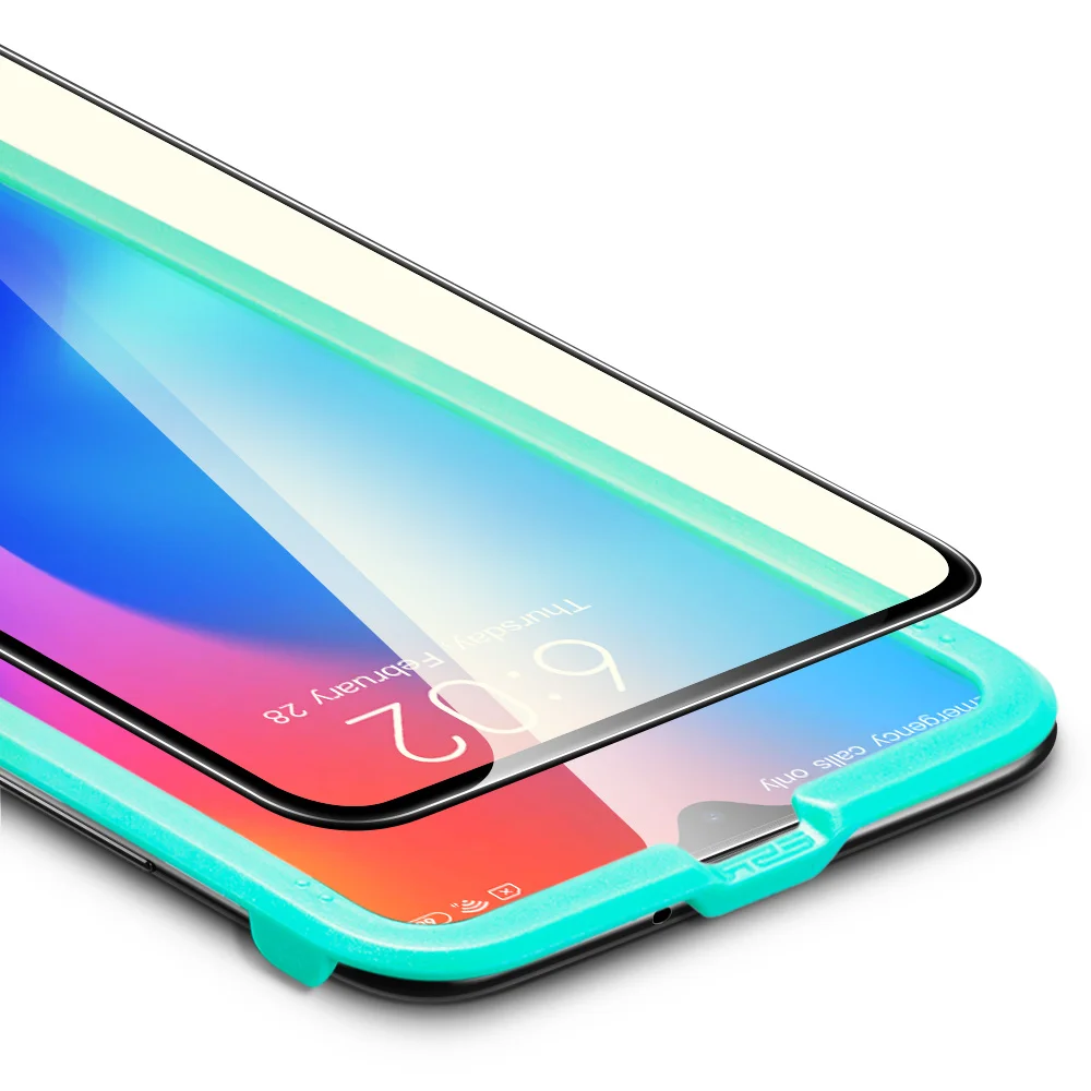 Anti Blu-ray ESR Защита экрана для Xiaomi mi 8 9 Pro SE CC9e 3D полное покрытие защита от синего излучения закаленное стекло для Red mi Note 7 8 K20 Pro - Цвет: Anti Blu-ray