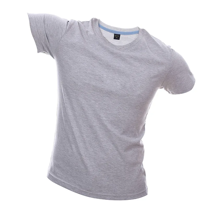 

2021 men's and women's cotton blank short-sleeved round neck T-shirt