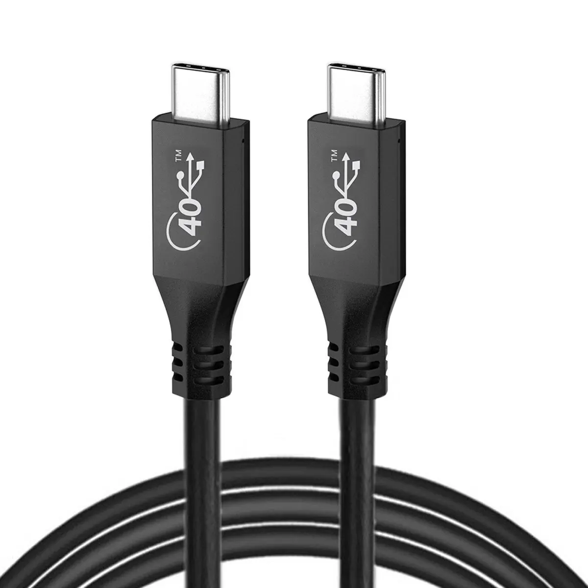 

USB-IF Certification USB4 Cable 40Gbps Compatible with Thunderbolt 3&4 with 100W Charging and 8K@60Hz 5K@60Hz