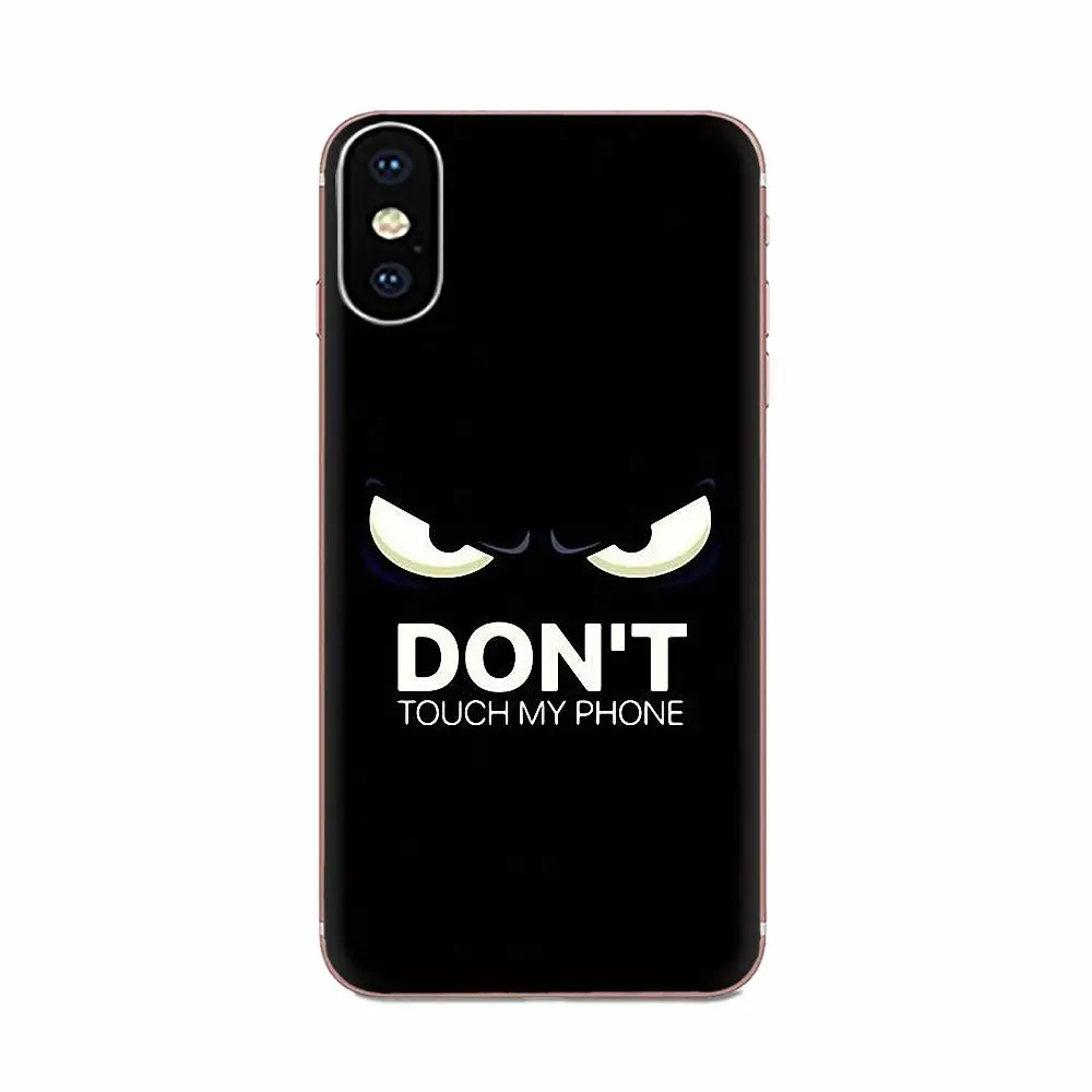 Back Covers Hybrid For Xiaomi Redmi Note 2 3 3S 4 4A 4X 5 5A 6 6A Pro Plus Don't Touch My Phone | Мобильные телефоны и