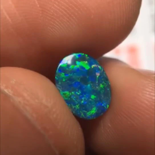 A1231 Австралийское производство 1.330ct натуральные двухслойные опалы свободные