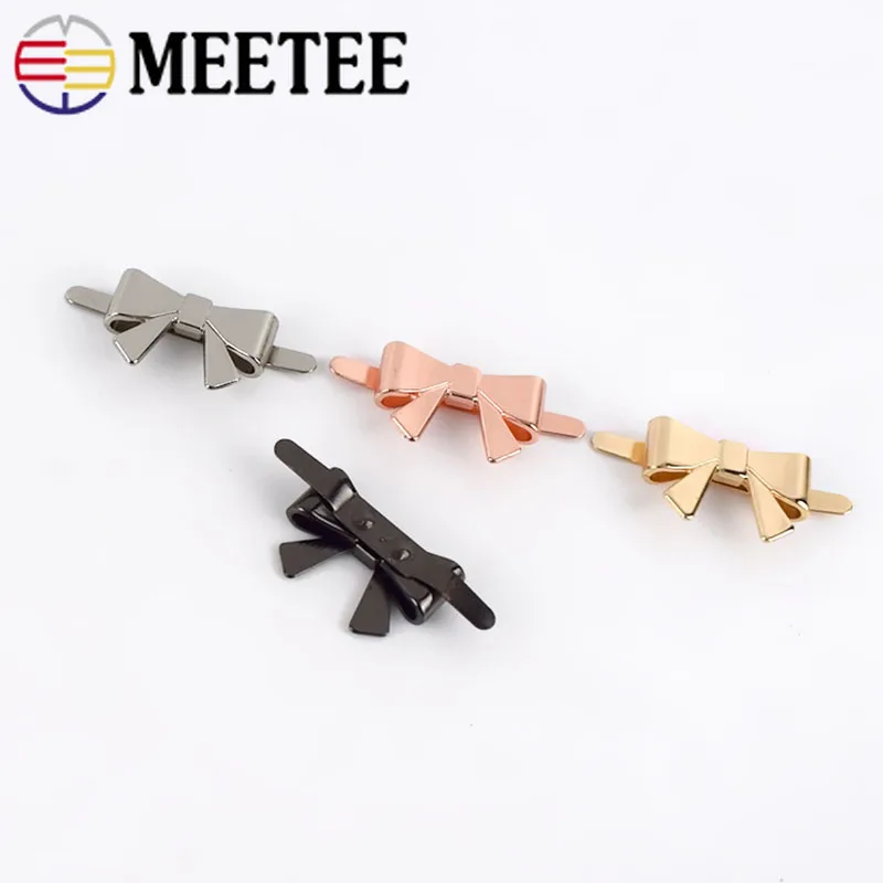 10 шт 25 мм с бантом металлические пряжки для обуви сумка вещей аксессуаров