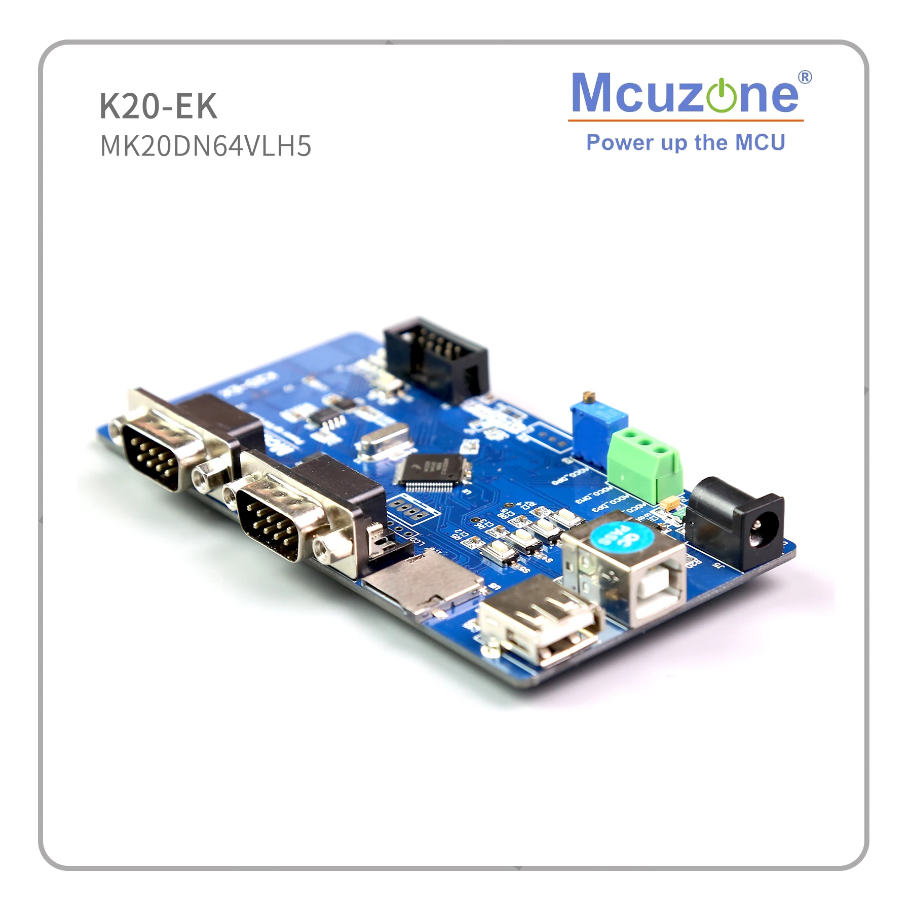 Freescale Kinetis MK20DN64VLH5 плата для разработки 50 МГц Cortex-M4 USB OTG 16 бит ADC 3UART TSI | Компьютеры и
