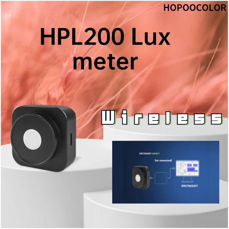 

HPL200F Wireless Lux and Flicker test meter