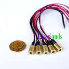 5 шт. 6,5*10 мм 780нм 3 мВт 5 мВт инфракрасный ИК точечный Фокусируемый лазерный диодный модуль 3В постоянного тока