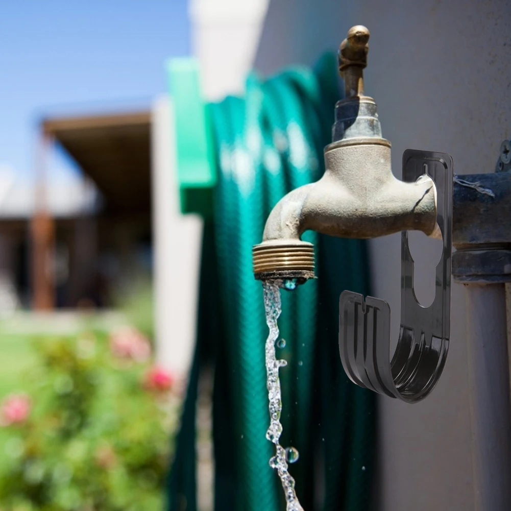 

Yard Wall Mounted Tap Watering Hose Organizer Wash Car Hose Storage Holder Agriculture tools Pipe Reel Hanger Rack 1 Pc