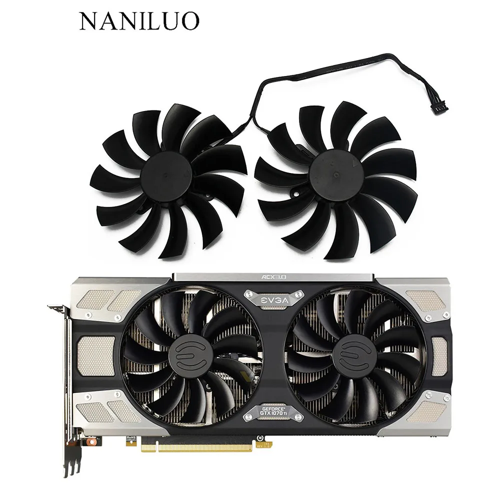 

PLD10015B12H 12V 0.55A 95 мм GTX1080 1070 TI ACX 3,0 для EVGA GeForce GTX 1080 1070 1070Ti FTW2 игровая ICX видеокарта Coolin