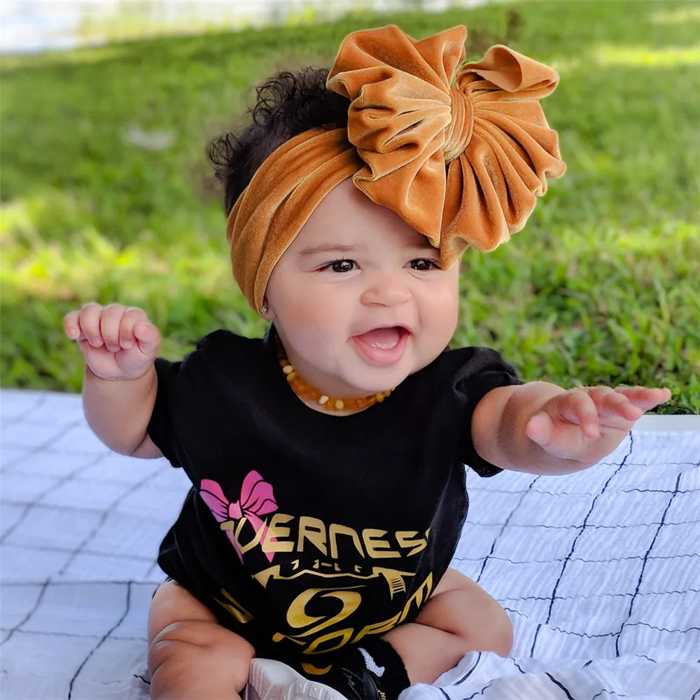 Повязка на голову для девочек нейлоновая с жемчугом 7 х3 см 1 шт. | Детская одежда и