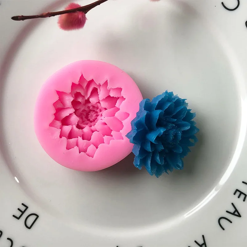 

Лотоса Силиконовые Формы Мобильный телефон di Цзяо mo украшения DIY режимом XGY-41