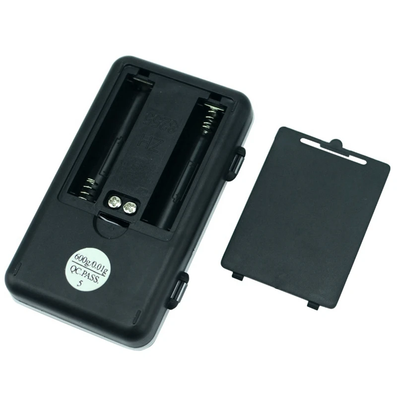 

Precision 600G/0.01G Digital Pocket Scale Mini Jewelry Electronic 0.01 Gram Powder Coin Balance Weighing Lcd Back-Lit