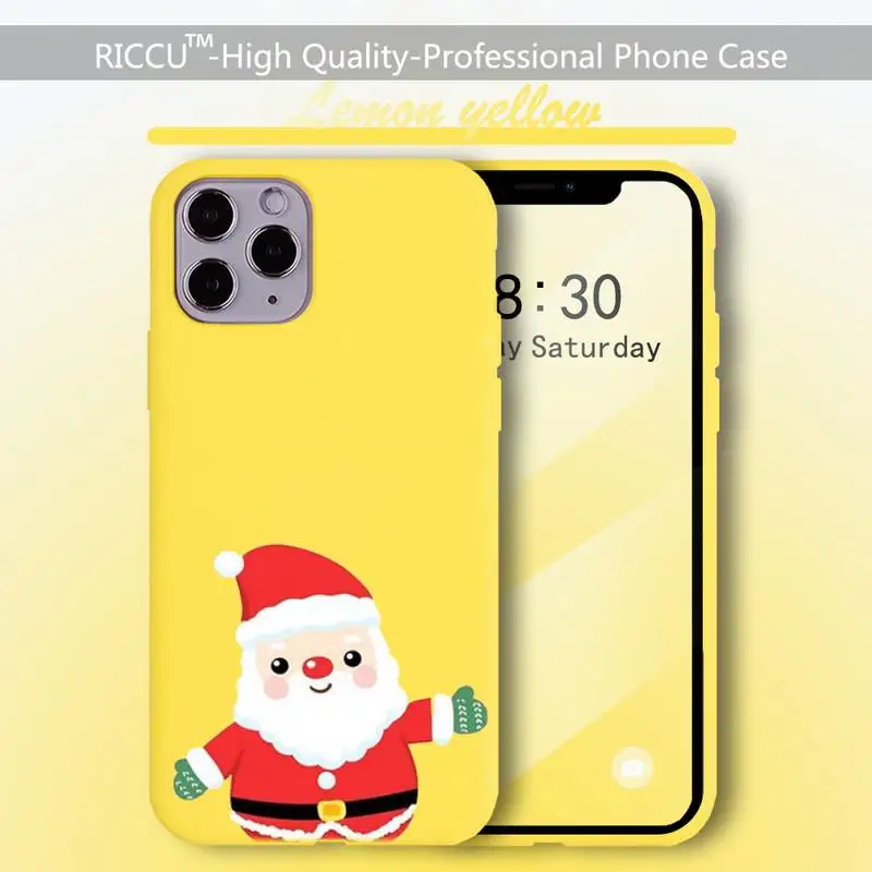 Рождественский чехол для телефона с оленем iPhone 8 7 6 6S Plus X 5S SE 2020 XR 11 12 Pro mini pro XS MAX