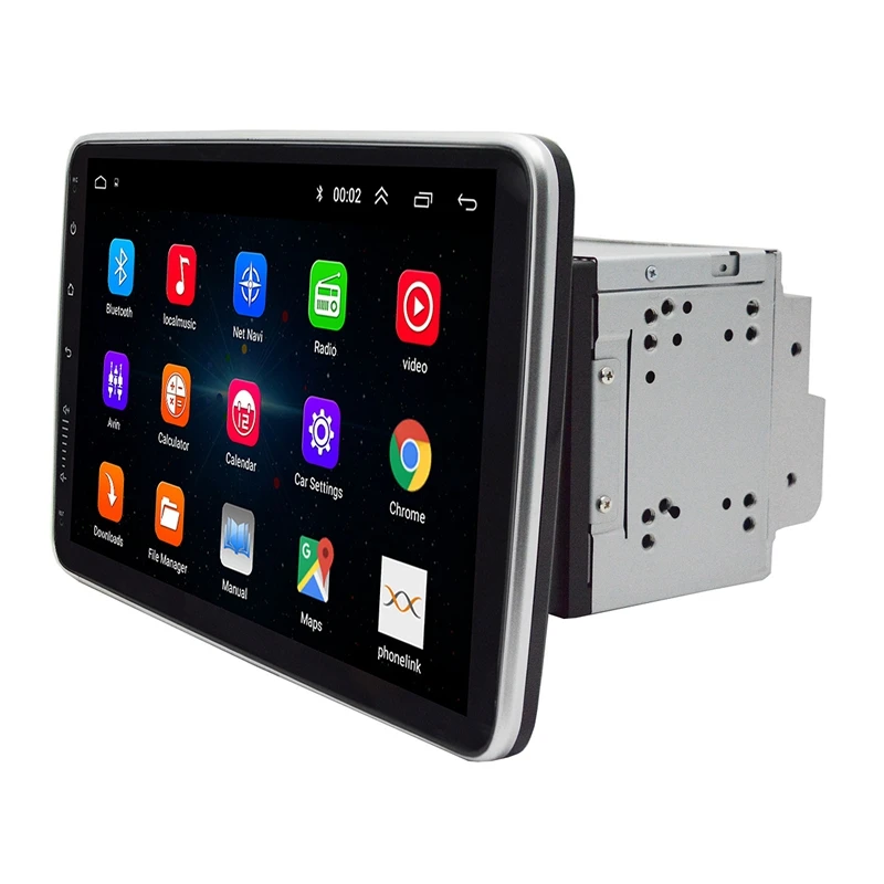 10.1 Inch Android 9.1 Car Multimedia Player 2Din Radio with Up Down Rotation Adjustable Sn Wifi Bluetooth GPS | Автомобили и