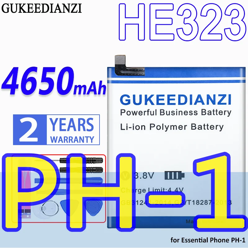 Большой емкости аккумулятор GUKEEDIANZI HE323 4650 мАч для основного телефона