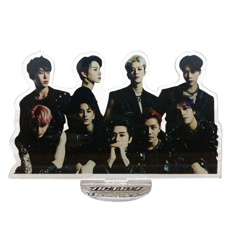 Прозрачная Акриловая Двухсторонняя фотоподставка KPOP Dream 127 Got7 Exo настольное