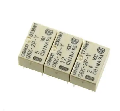 

new original Omron Relay G6K-2F-Y-12VDC G6K-2F-Y-DC12V G6K-2F-Y-12V G6K-2F-Y DC5V/12V/24VDC 1A 8Pin