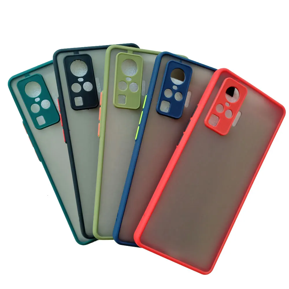 Чехол для телефона vivo X51, задняя крышка для объектива камеры, чехол для телефона vivo X51, жесткий матовый прозрачный противоударный чехол для VIVO XE710